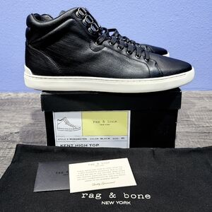 Rag & Bone Kent High-Top Leather Sneaker Size 40,or 39.5 New in box